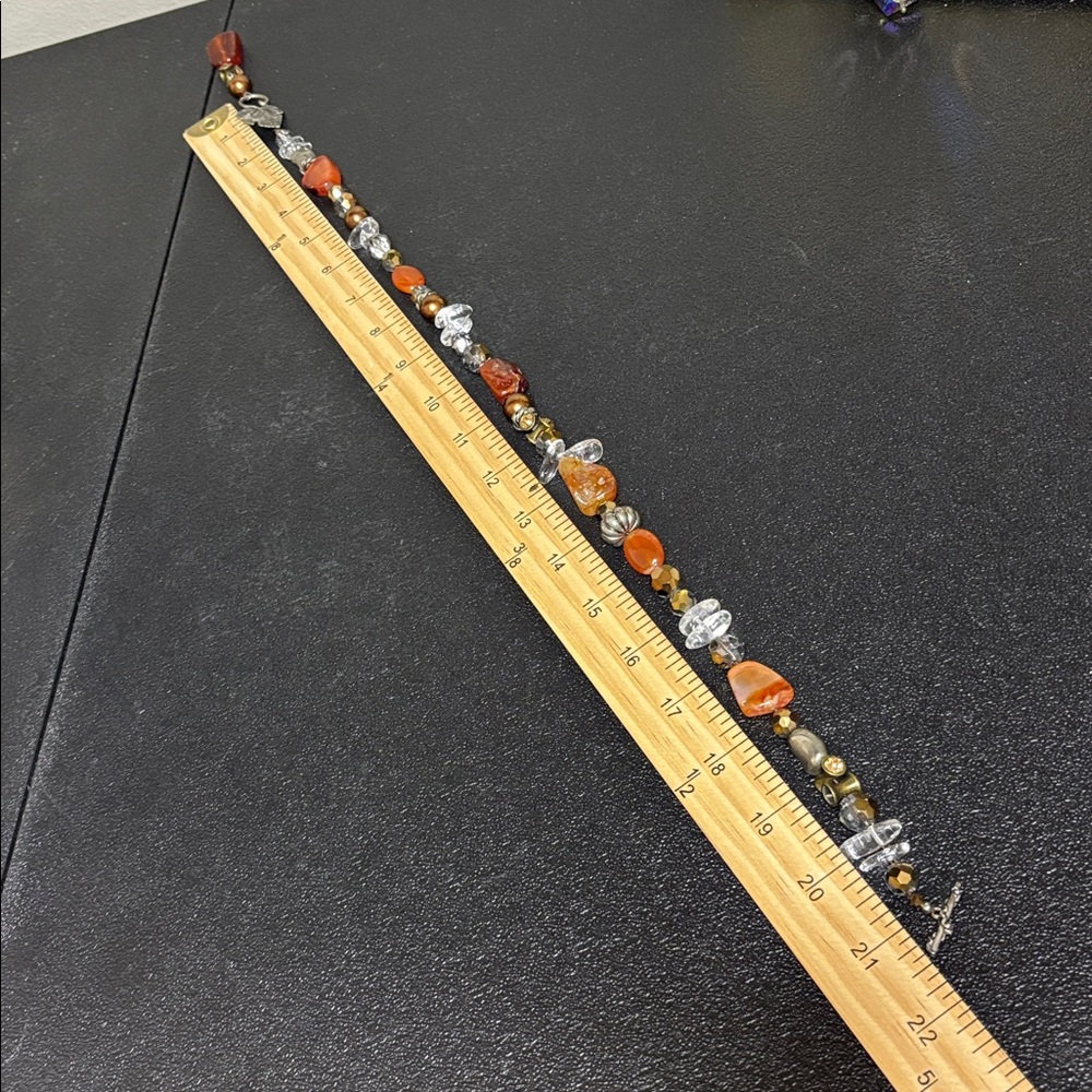 Gemstone Beaded Handcrafted Boho Southwestern Nec… - image 7